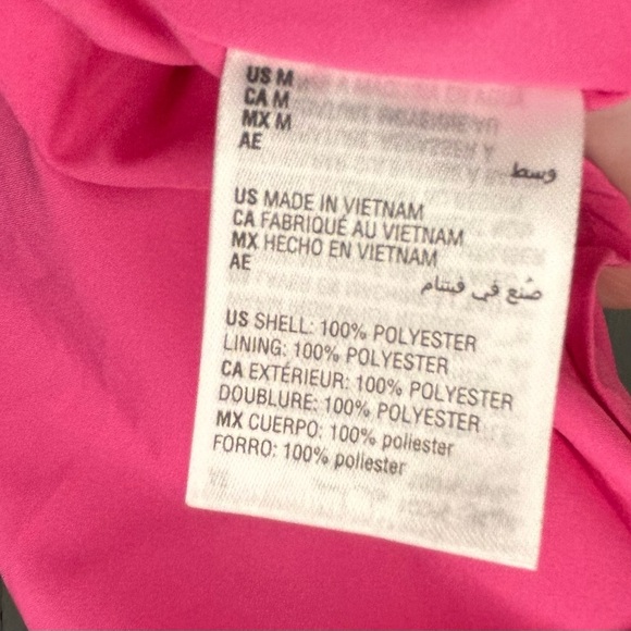 Bar III Red Green Floral Maxi Dress Size Medium Tiered Cottagecore Colorful - Picture 6 of 9